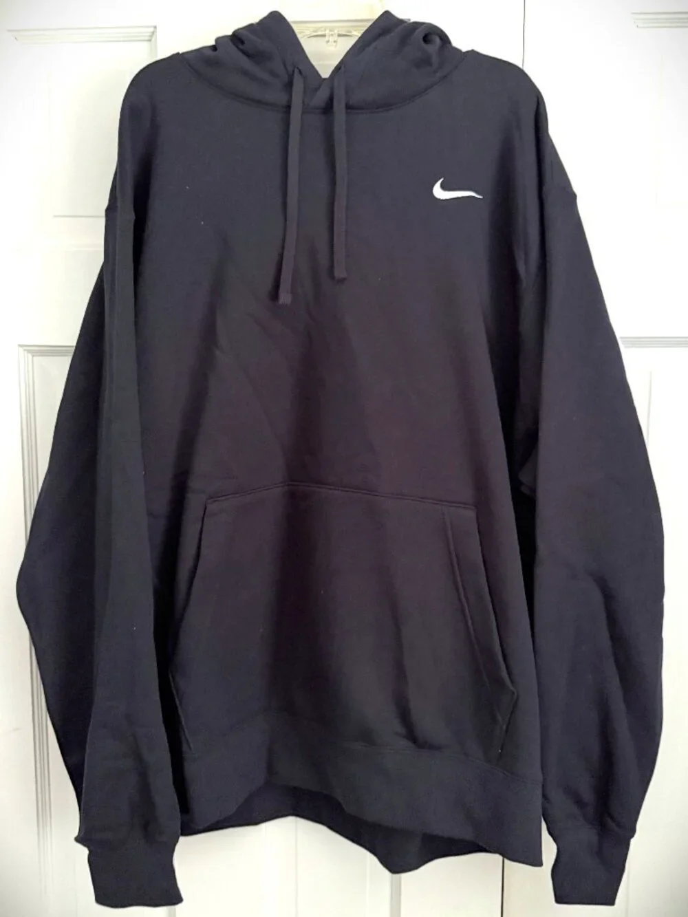 Nike Club Black Pullover Hoodie CJ1611-010 Men’s Size XL New With Tags
